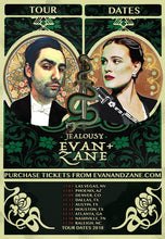 Load image into Gallery viewer, ✍🏻 SIGNED | EVAN + ZANE: Jealousy Tour Poster
